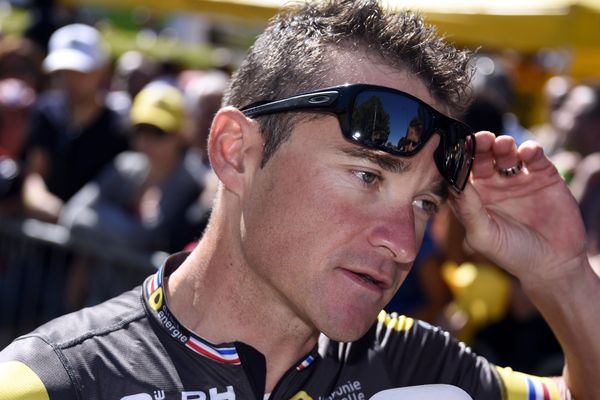 Thomas Voeckler le 16 juillet dernier sur le Tour de France