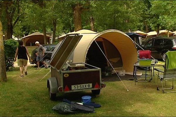 Les premiers juillettistes arrivent doucement dans les campings de l'Aveyron