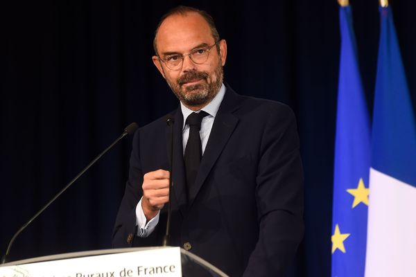 Le Premier ministre Edouard Philippe au Congrès des maires ruraux de France. 