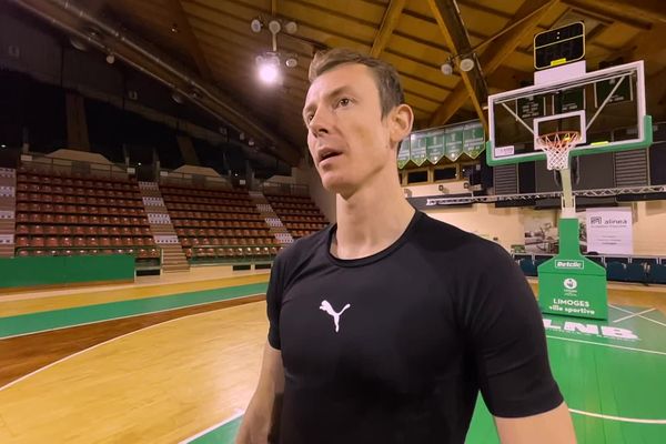 Nicolas Lang, shooteur du CSP Limoges.