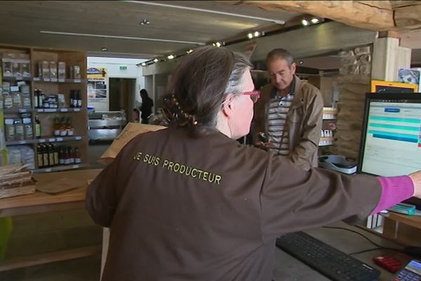 Ce sont les producteurs eux-mêmes qui vendent leurs produits