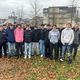 Les élèves de Terminale du Lycée Saint-Ivy de Pontivy.