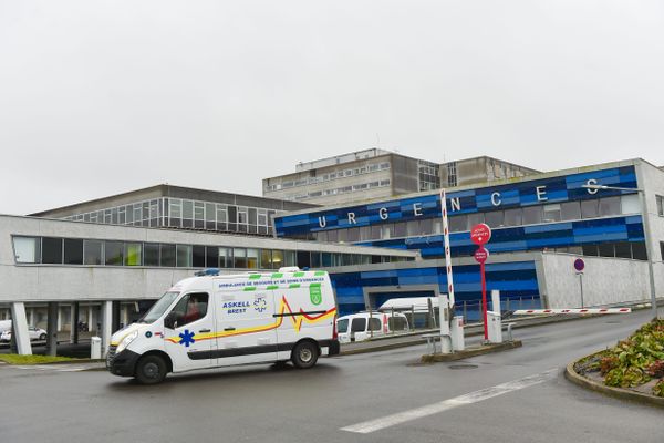 L'hôpital de la cavale Blanche à Brest a reçu des patients Covid du Gard.