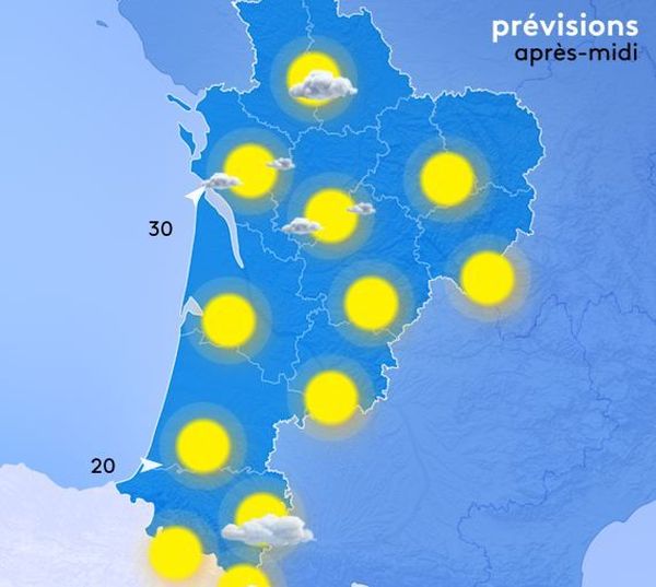 Les Previsions Meteo France 3 Nouvelle Aquitaine Du Samedi 30 Mars