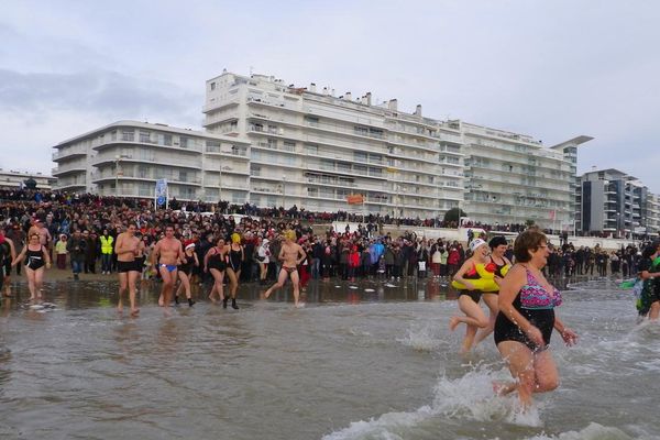 Les Canards Givrés, le 1er janvier 2015 à La Baule.