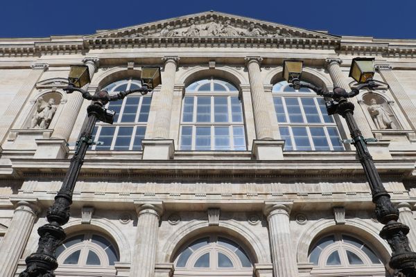 Le palais de justice de Boulogne-sur-Mer.