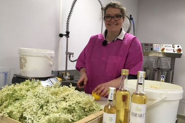 Clotilde Brown a lancé une campagne de financement participatif pour installer un laboratoire dans l'exploitation familiale située à Housset, dans l'Aisne. 