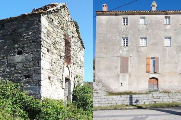 La chapelle San Cervone à Lento et la maison des Abbatucci à Zicavo vont bénéficier du soutien financier de la Mission du patrimoine.