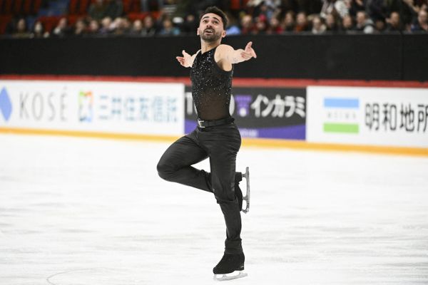 Kevin Aymoz concourra à Grenoble pour la finale du Grand Prix de patinage du 5 au 8 décembre 2024.