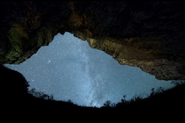 Le ciel nocturne de Saint-Auban, photographié par Florent Dubreuil.