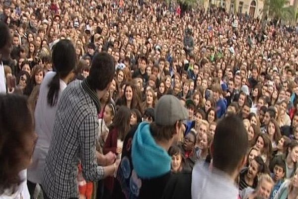 Enorme succès pour le flashmob "Gangnam Style"