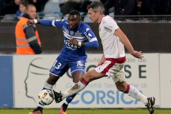 Les Girondins de Bordeaux ont fait match nul à Bastia (1-1)