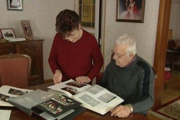 A l'époque Marthe et René Rieflé se rendaient au salon en camionnette depuis Pfaffenheim.