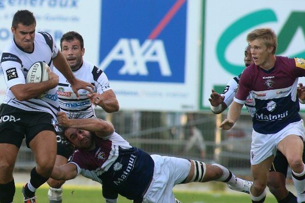 Le CA Brive, emmené par son arrière Gaëtan Germain, a logiquement dominé l'UBB 34-24 samedi 27 septembre 2014 grâce à des avants en grande forme