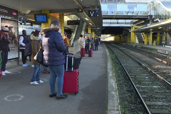 Illustration - Les défenseurs de la ligne ferroviaire Paris-Orléans-Limoges-Toulouse poursuivent leur mobilisation - 21/01/23 -