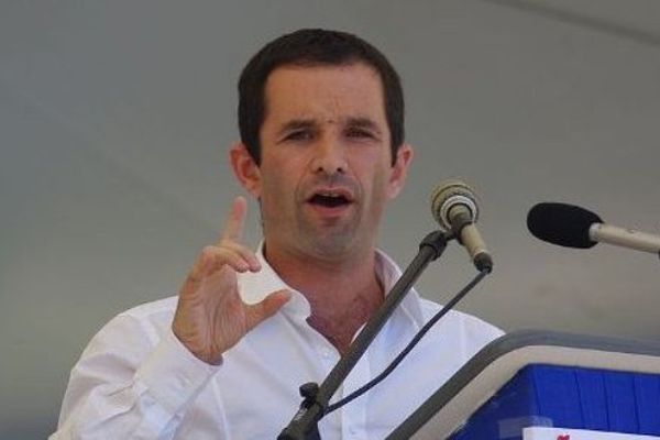 Benoît Hamon à La Fête de la Rose du PS 44, à Préfailles le 15 septembre 2009.