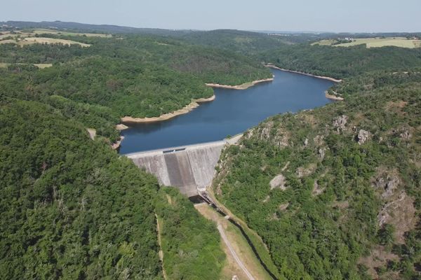 Le barrage de la Sep a été créé pour fournir de l'eau aux céréaliers de la plaine de la Limagne et fête ses 30 ans.