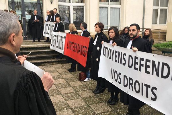 Rentrée sous tension au Tribunal de Grande Instance de Thionville/janvier 2018