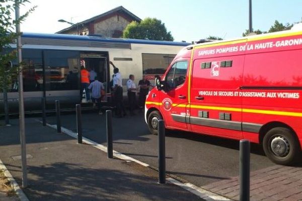 L'accident s'est produit vers 8h00 au passage à niveau n°5, rue de la Faourette à Toulouse.