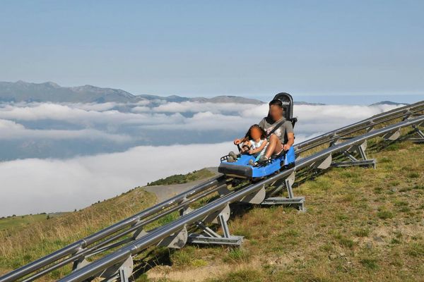 Image d'illustration de la Mountain Luge d'Hautacam