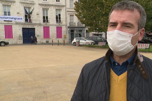 Hervé Blanché, le maire de Rochefort (Charente-Maritime).