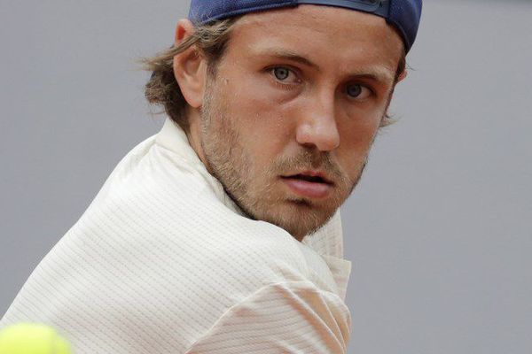 Le Nordiste Lucas Pouille n'a pas réussi à passer le 3e tour. 