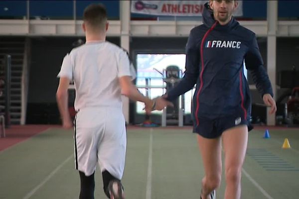 Les deux athlètes se préparent pour les Championnats du monde.