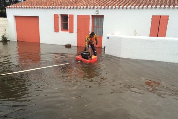 L'Ile d'Yeu fortment touchés par les orages ce mardi 13 septembre