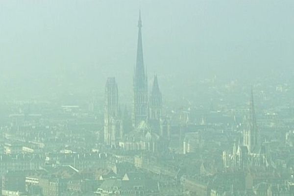 Pollution à Rouen (image d'archive)