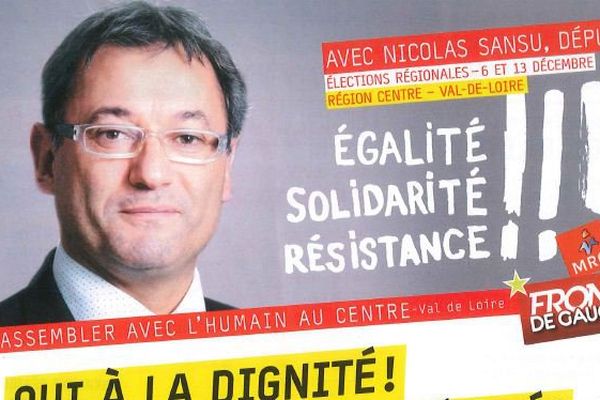 Demandez le programme : Nicolas Sansu, tête de liste Front de gauche-Mouvement Républicain et Citoyen pour les élections régionales