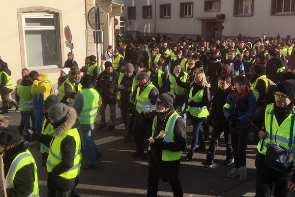 Les gilets jaunes seront présents, à Nancy, ce samedi 13 avril. Une manifestation qui inquiète les syndicats de police. 