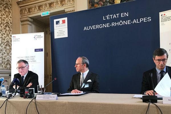 Lyon : les autorités appellent au "sens des responsabilités, au sang-froid et au civisme"  (conférence de presse du Préfet de région  Pascal Mailhos) - 13/3/20