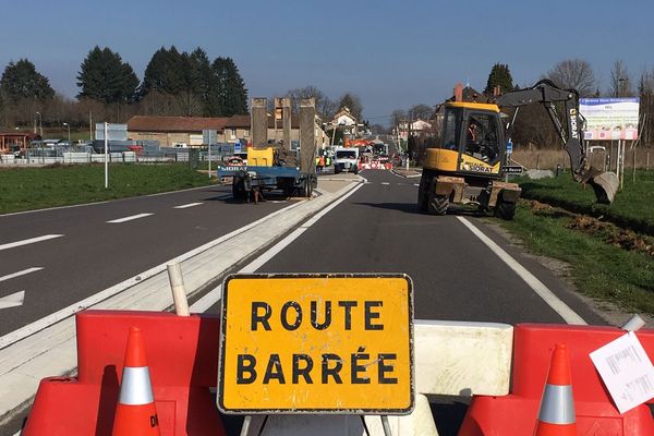 RN 147 coupée pour cause de travaux