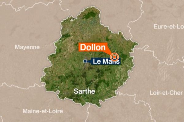 Deux blessé légers dans un accident de la circulation à Dollon en Sarthe