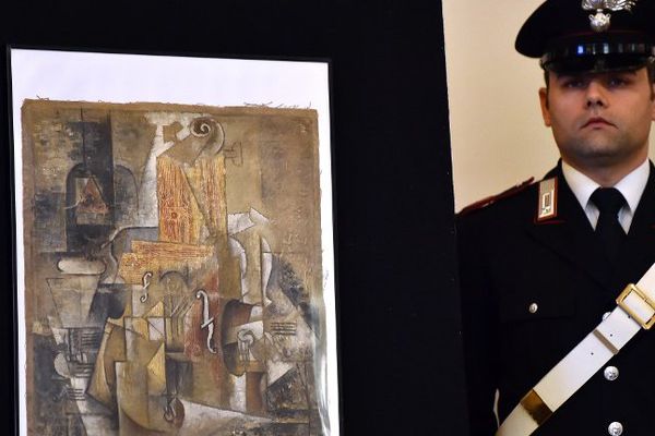 La police italienne a saisi ce Picasso d'une valeur de 15 M d'euros.