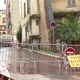 Un périmètre de sécurité a été établi autour des immeubles évacués, la rue Saint-Joseph à Nice est barrée.