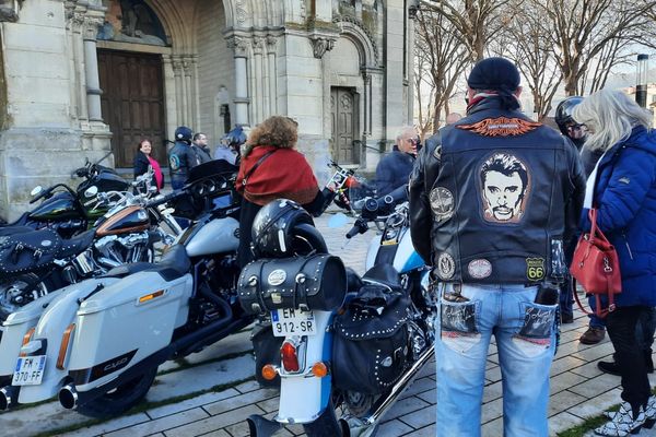 On compte beaucoup de fans de Johnny Hallyday parmi la communauté des motards