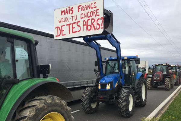 Quatre convois agricoles sillonnent les routes du département avant rejoindre Vesoul