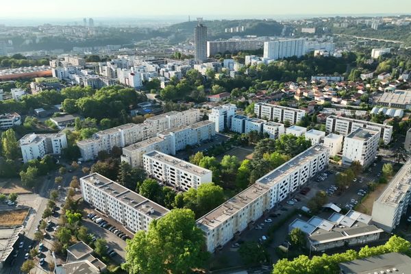 A Lyon, dans le 9e arrondissement, le quartier de la Duchère (archives)