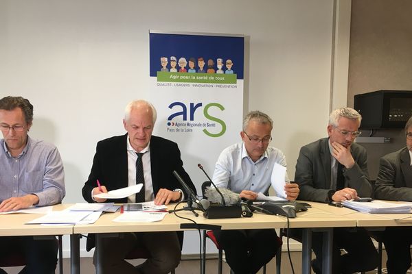 Conférence de presse concernant la situation du coronavirus en Pays de la Loire, le 3 mars 2020 à l'ARS