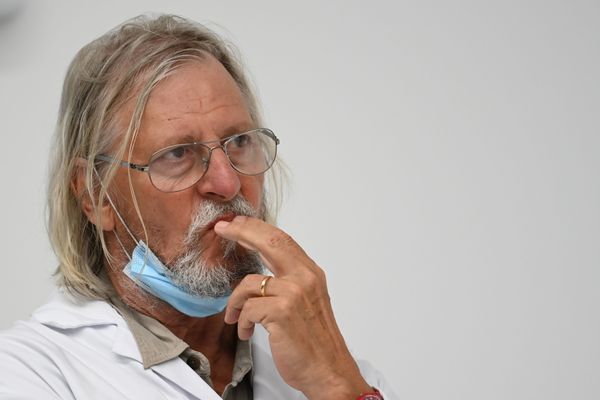 Le professeur Didier Raoult, directeur de l'IHU Méditerranée Infection