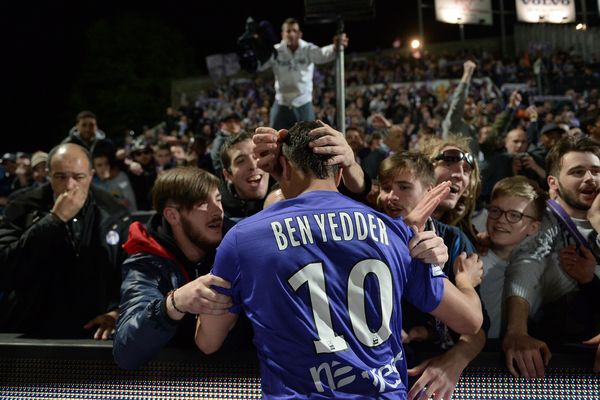 Wissam Ben Yedder a été l'un des grands artisans du maintien du Toulouse Football Club en Ligue 1 lors de la saison 2015-2016.