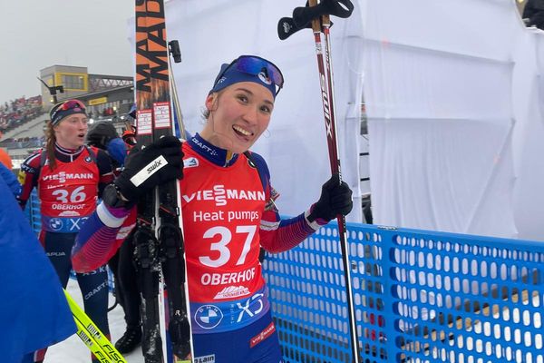 Paula Botet est devenue la 13ème biathlète française à remporter une épreuve de coupe du monde.