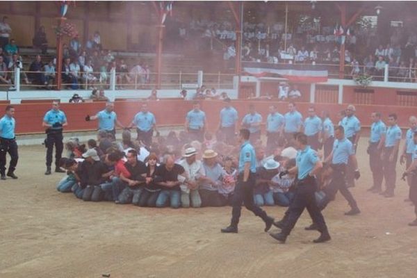 Manifestation des anti-taurins cet été à Rion-des-Landes