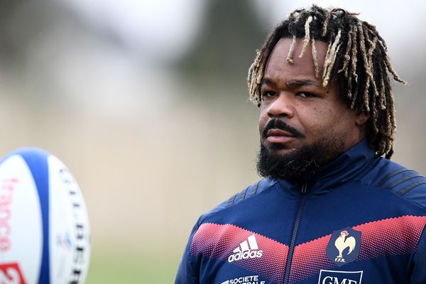 Mathieu Bastareaud sera sur le terrain face à l'Italie vendredi. 