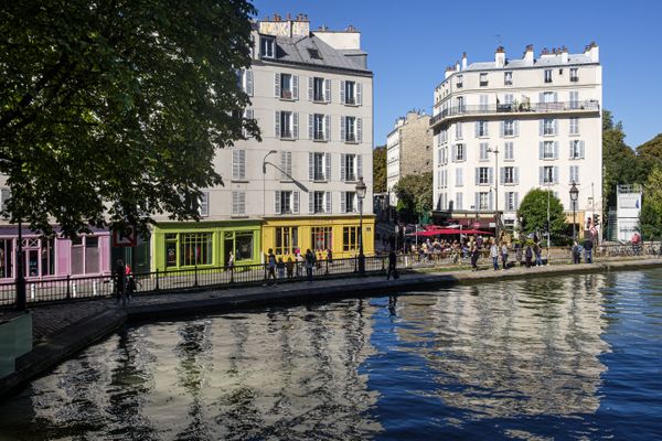 Le canal Saint-Martin ( illustration)