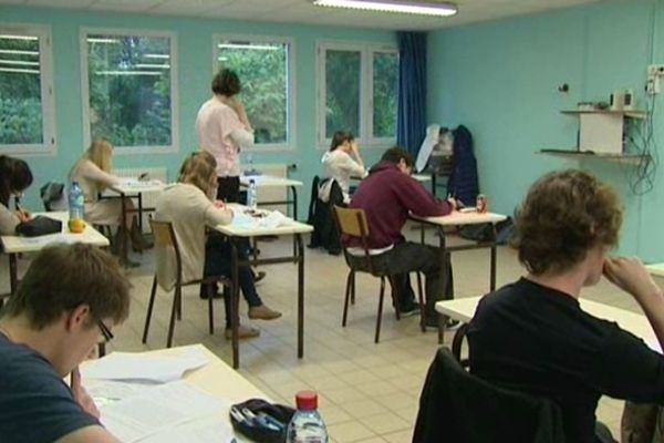 Epreuve du baccalauréat en 2012