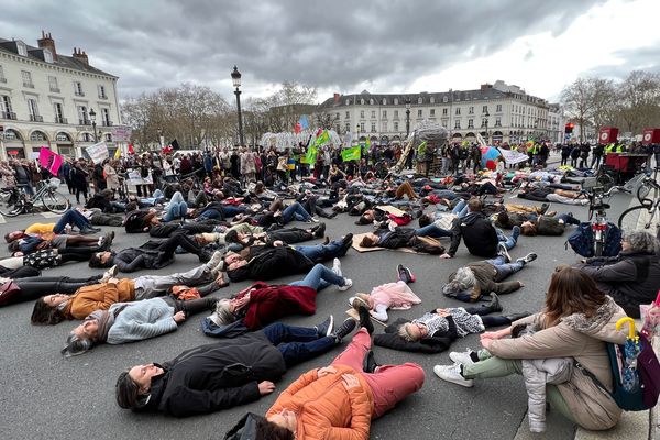 Look up, une mobilisation pour imposer le climat dans la campagne présidentielle à Tours.