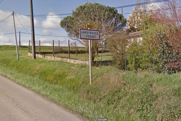 L'accident a eu lieu au coeur de cette commune, au Nord de Toulouse