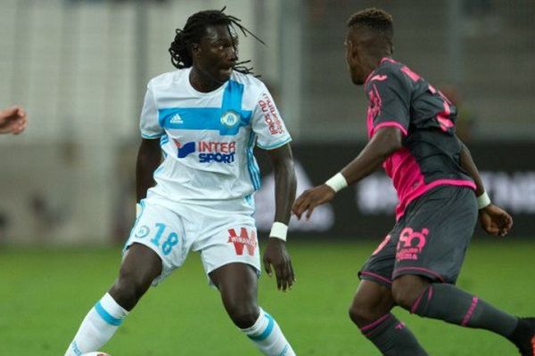 Bafétimbi Gomis au stade vélodrome face à Toulouse